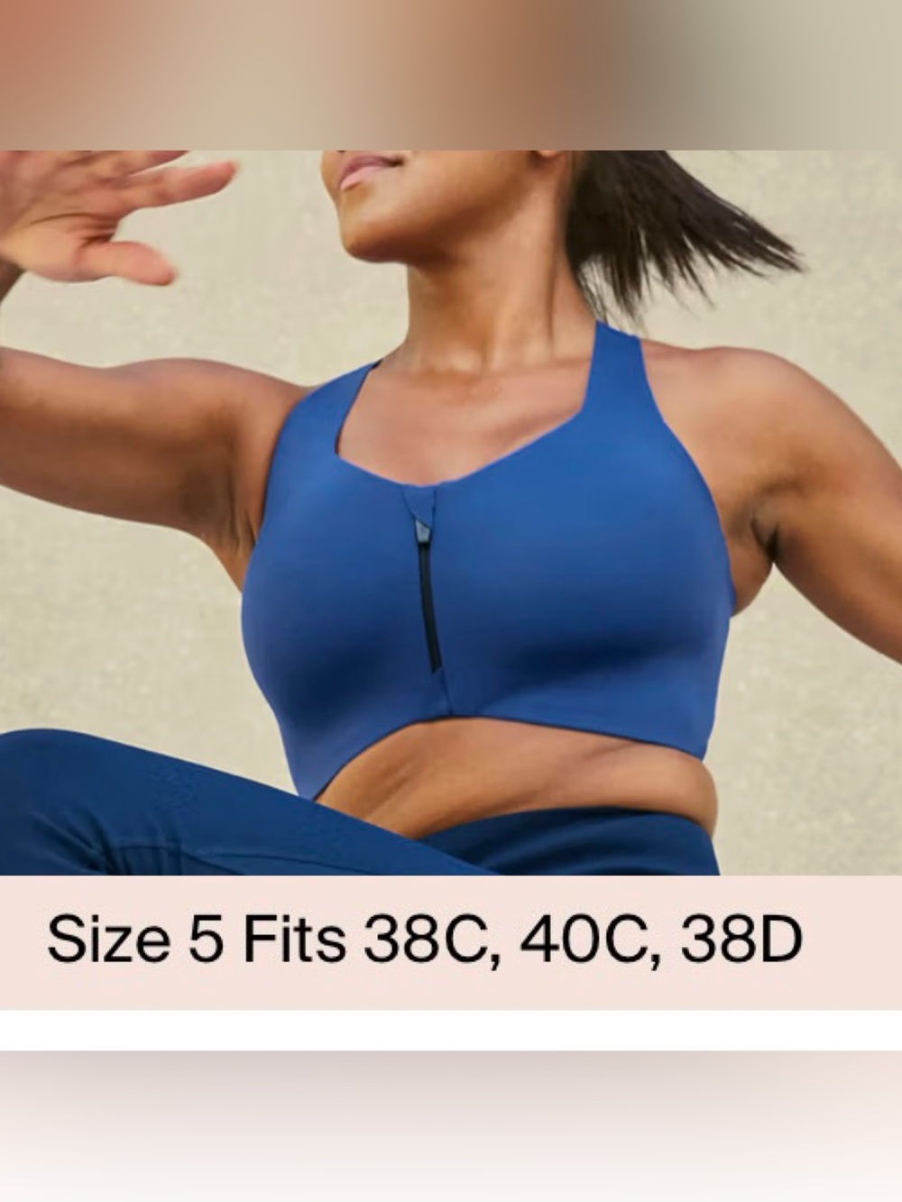 Knix Catalyst Zip-Front Sports Bra